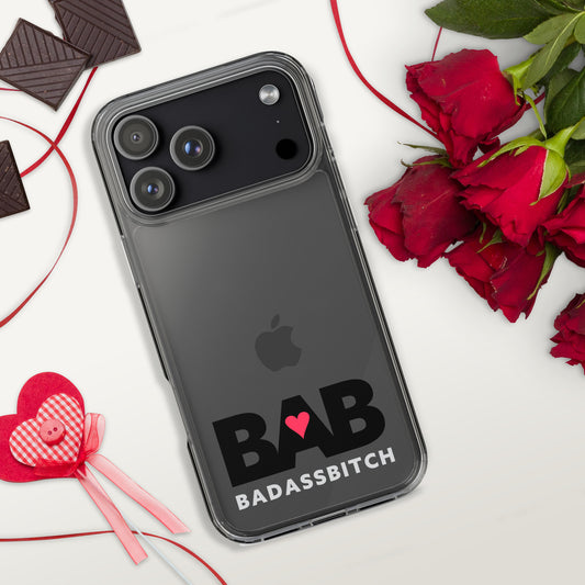 BAB – Bad Ass Bitch Clear Case for iPhone®