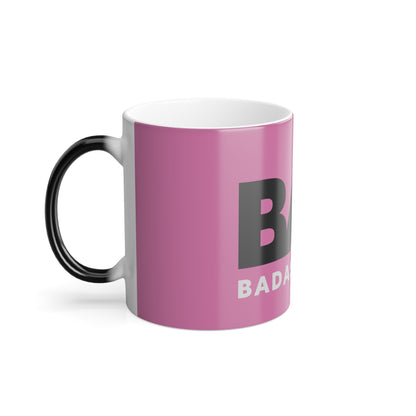 Bad Ass Bitch Color-Morph Mug — 11oz Empowerment Coffee Cup