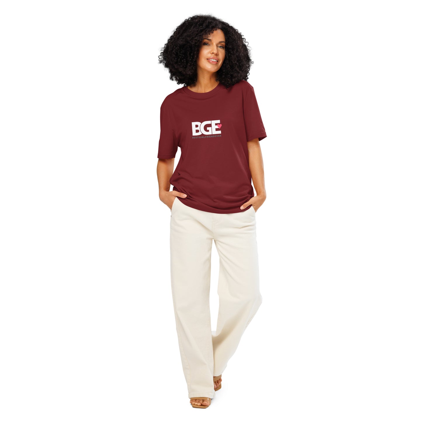 BGE Best Girlfriend Ever Organic Tee