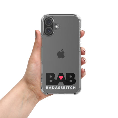 BAB – Bad Ass Bitch Clear Case for iPhone®