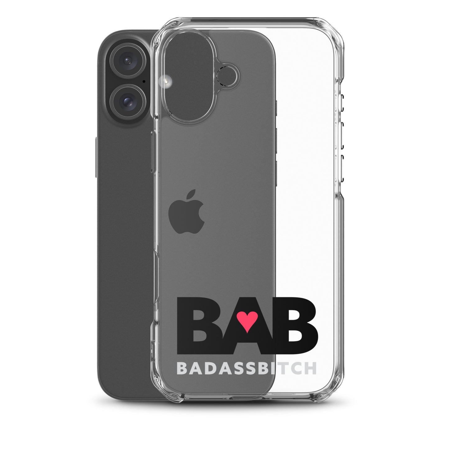 BAB – Bad Ass Bitch Clear Case for iPhone®