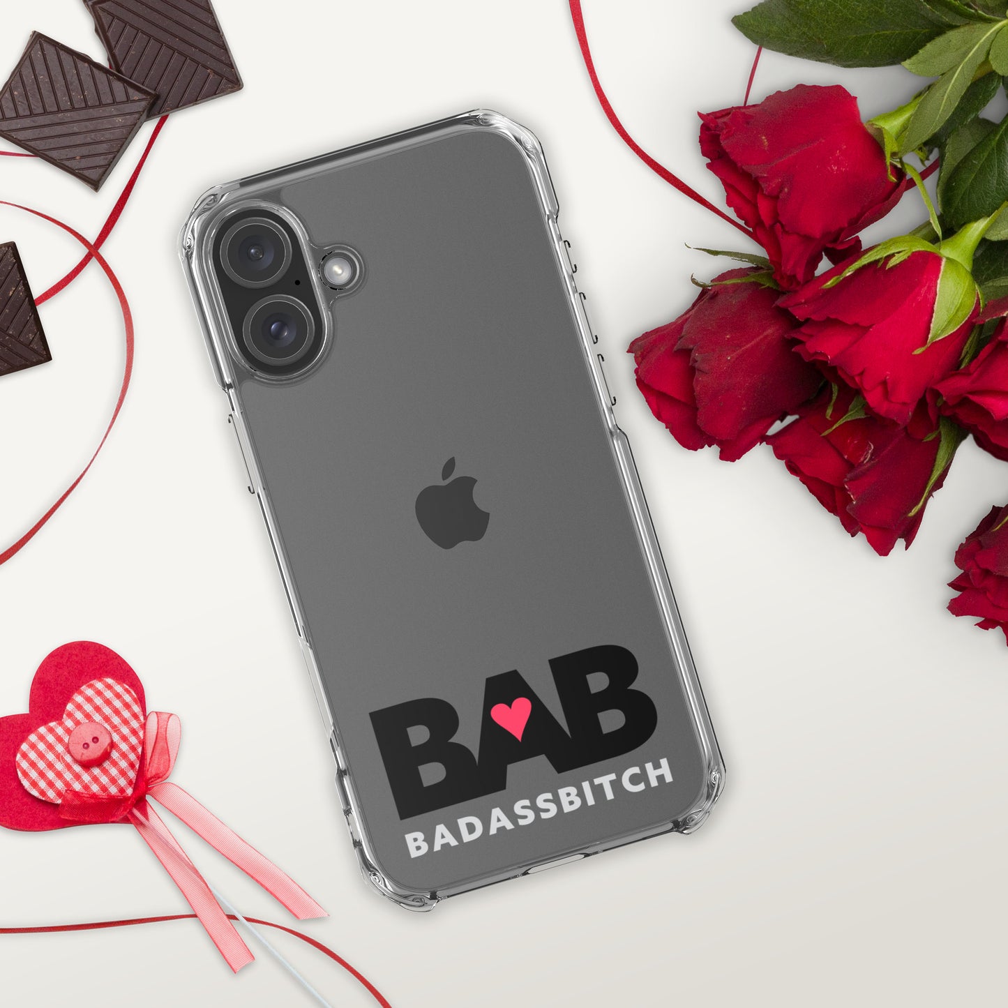 BAB – Bad Ass Bitch Clear Case for iPhone®