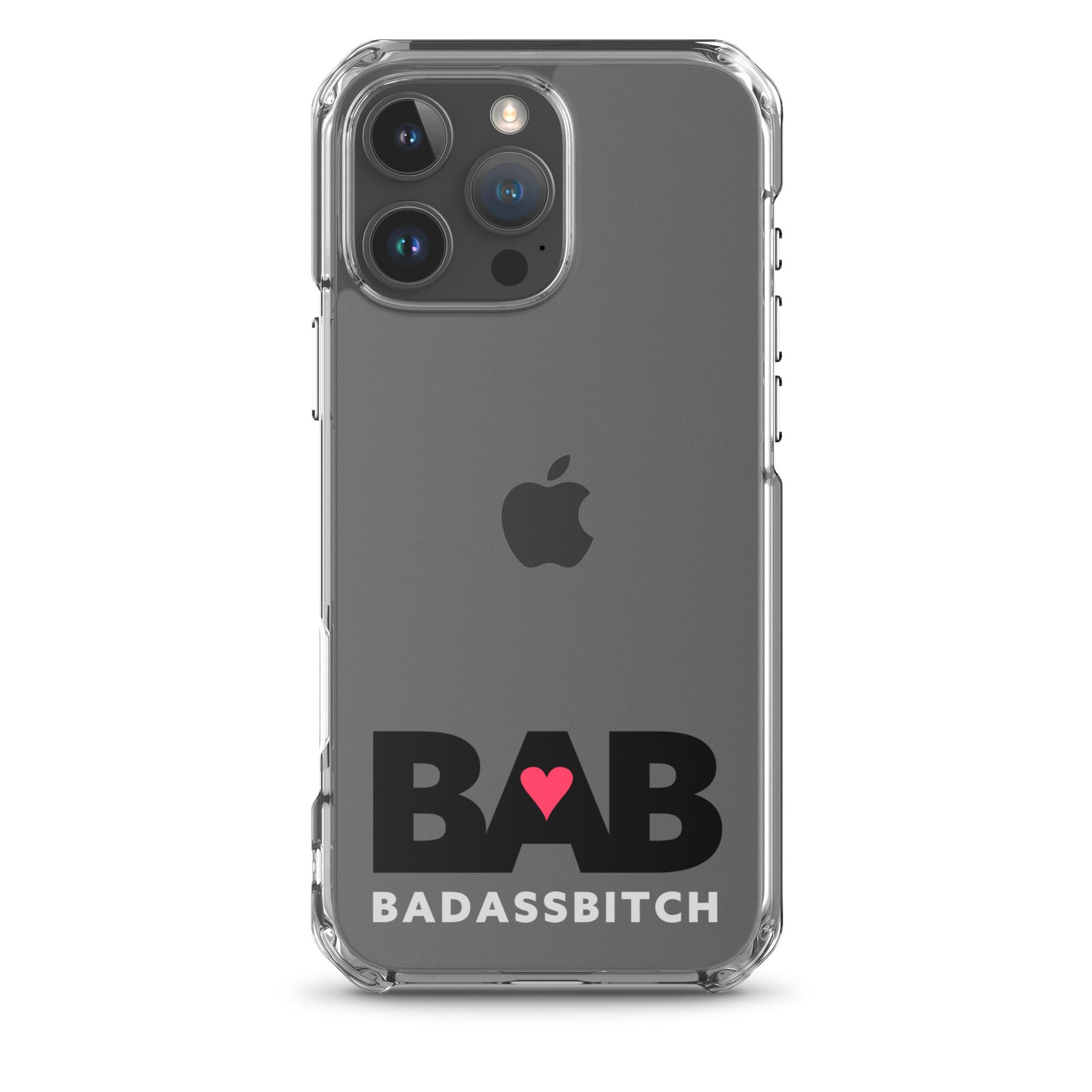 BAB – Bad Ass Bitch Clear Case for iPhone®