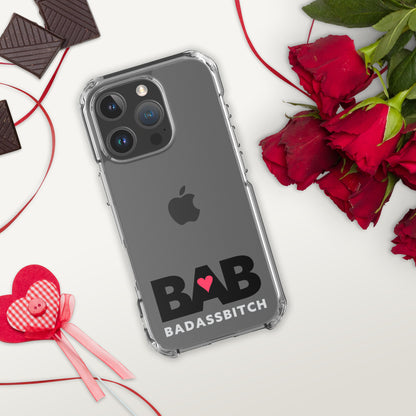 BAB – Bad Ass Bitch Clear Case for iPhone®