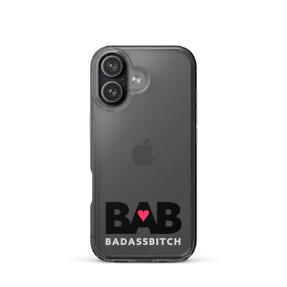 BAB – Bad Ass Bitch Clear Case for iPhone®