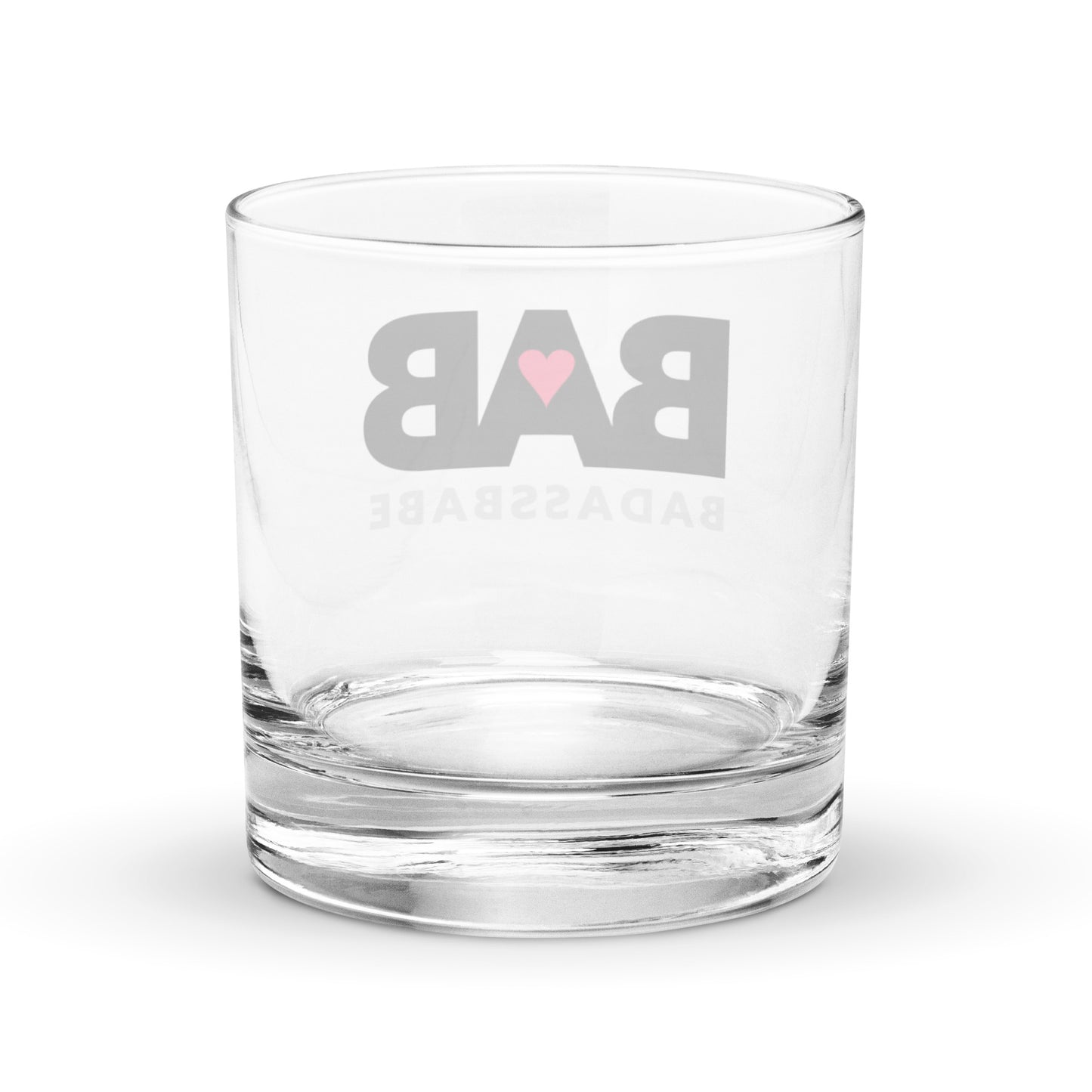 BABabe - Bad Ass Babe Rocks glass
