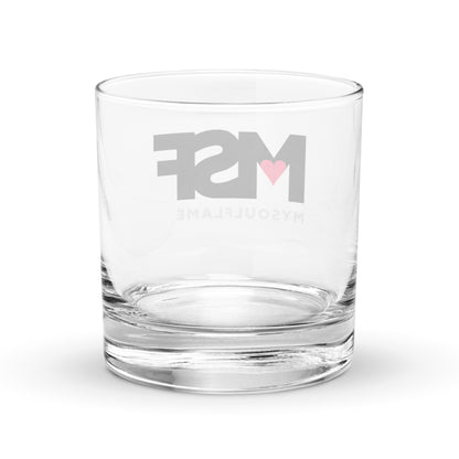 MSF – My Soul Flame Rocks glass