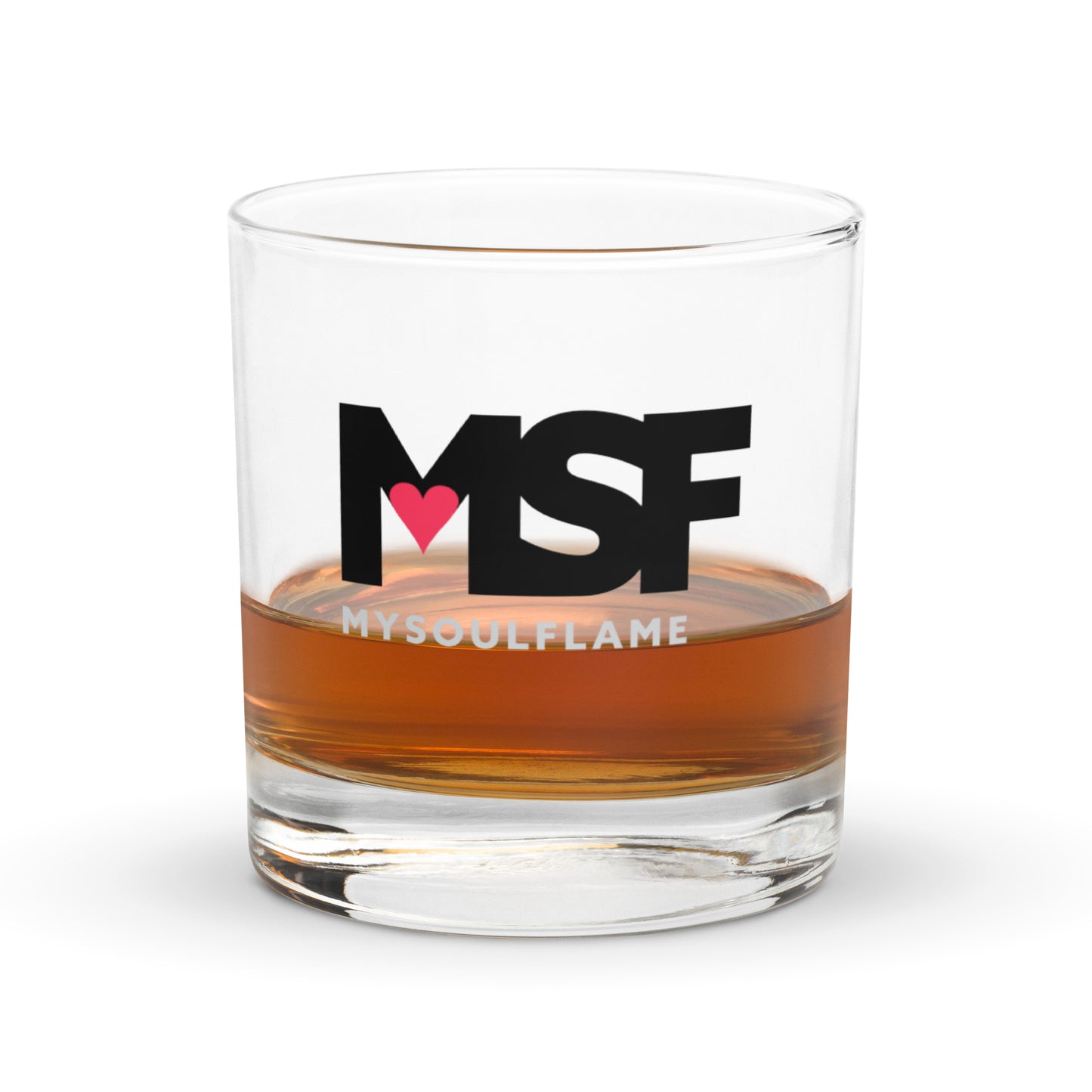 MSF – My Soul Flame Rocks glass