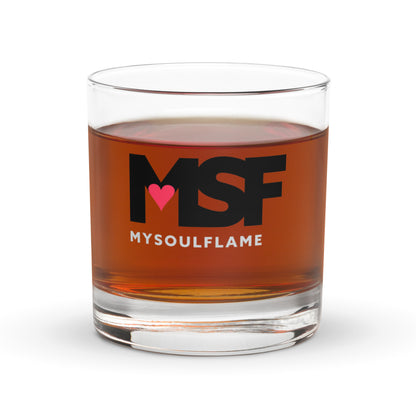 MSF – My Soul Flame Rocks glass