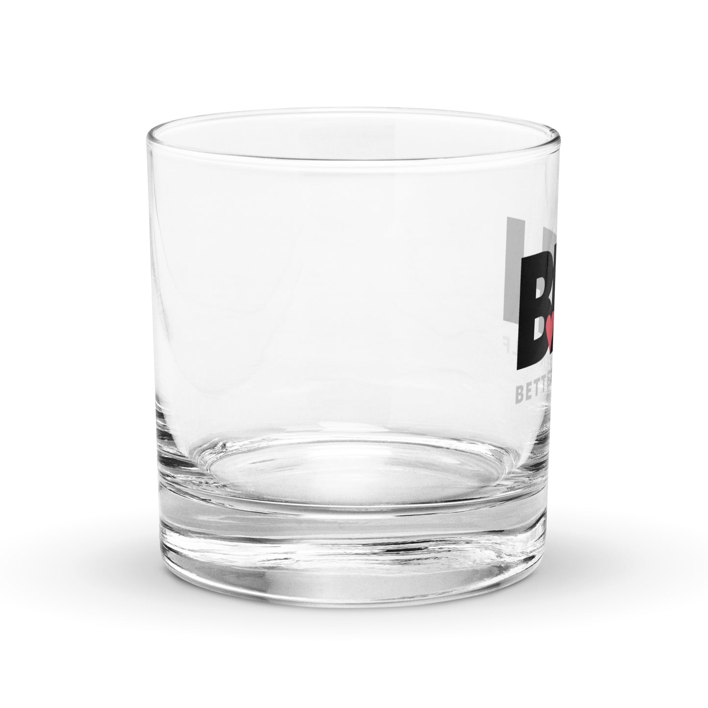 BFH – Better fukn Half Rocks glass