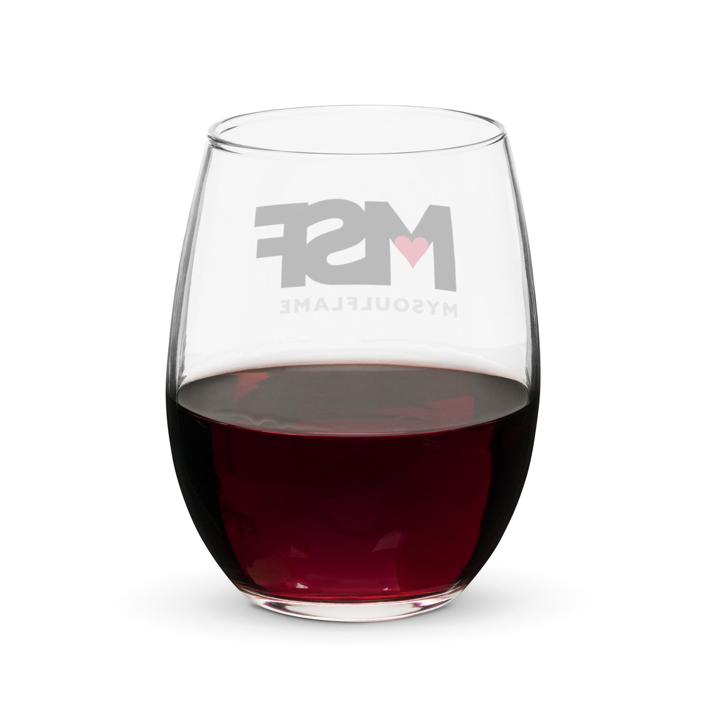 MSF – My Soul Flame Stemless wine glass
