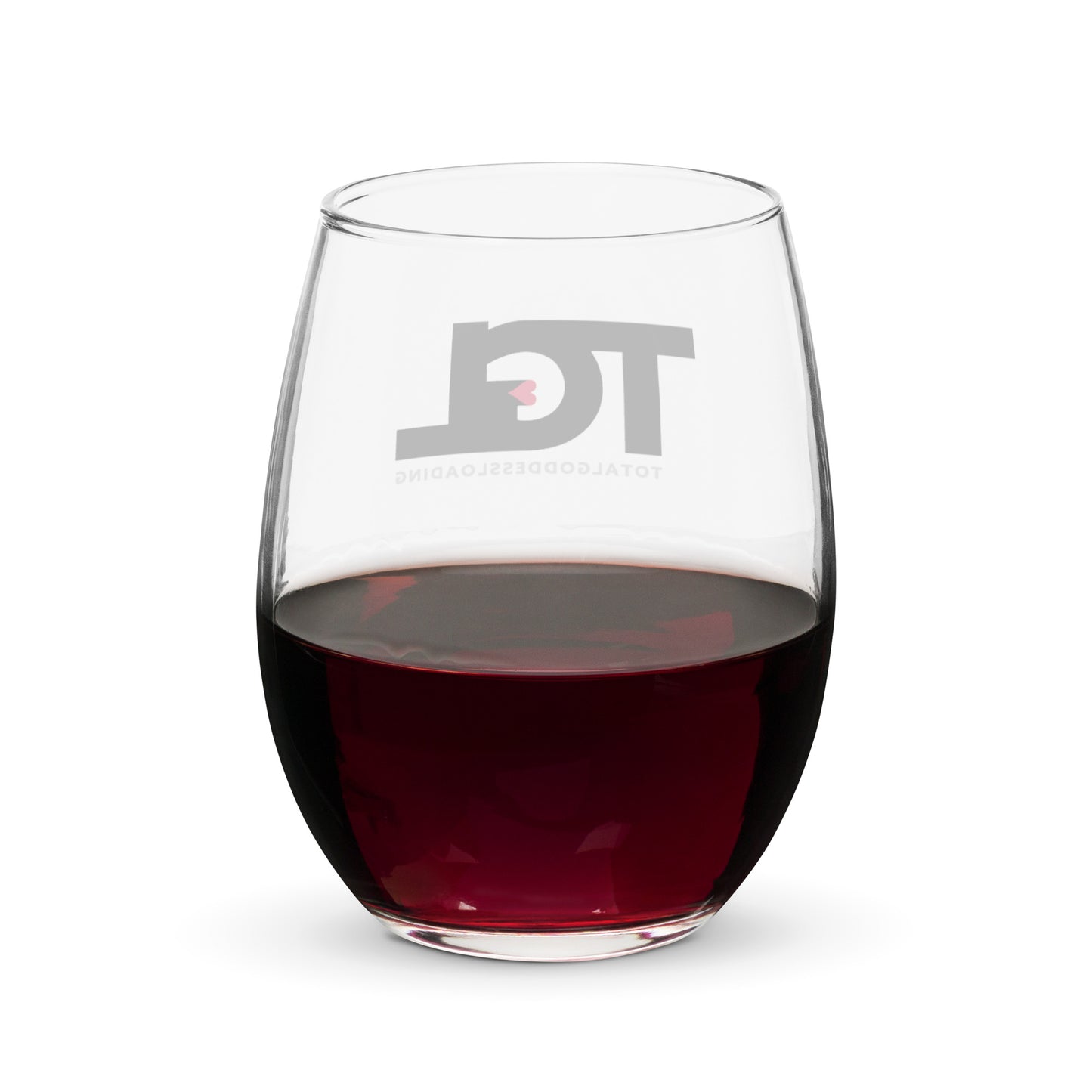 TGL – Total Goddess Loading Stemless wine glass