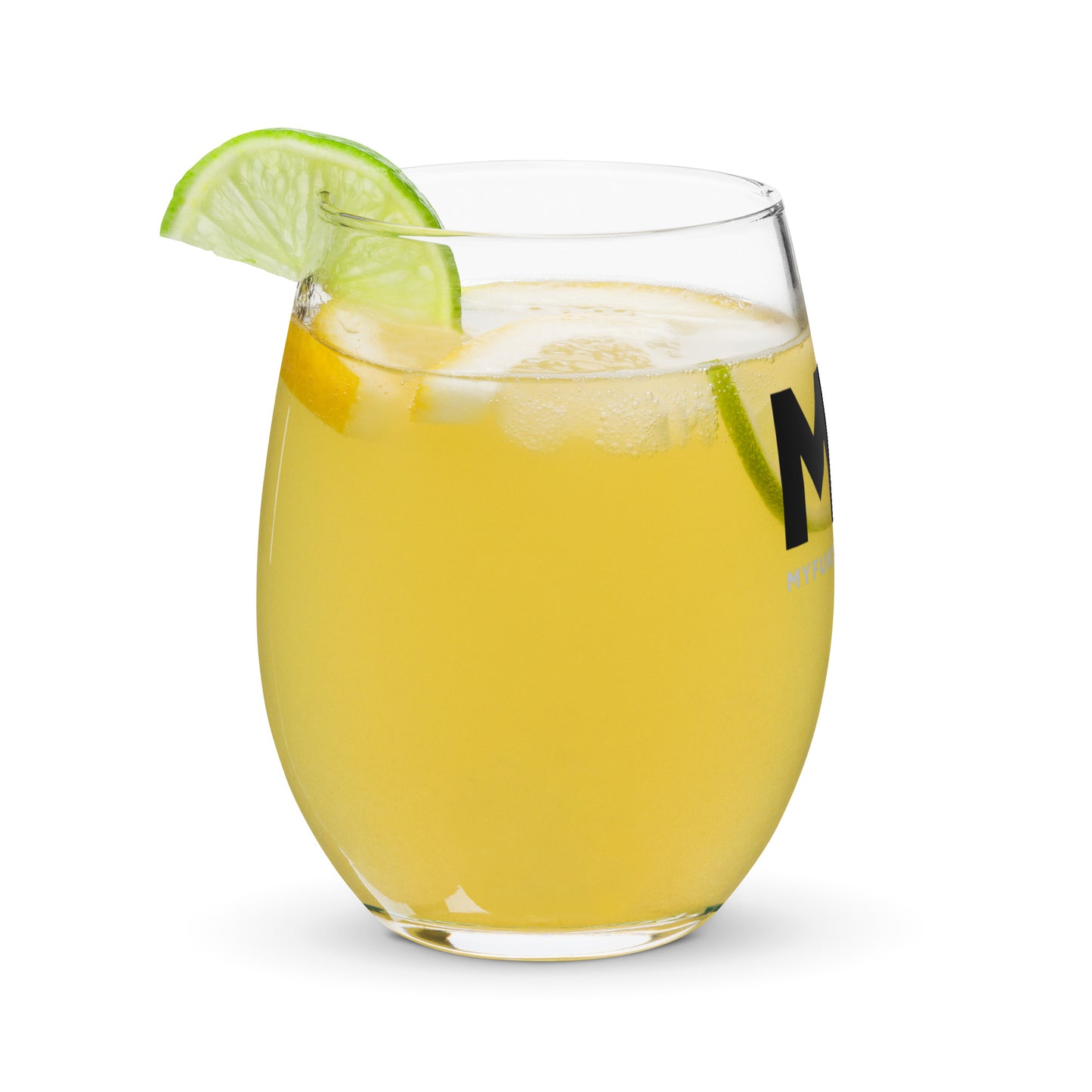 MFV – My Fukn Valentine Stemless wine glass