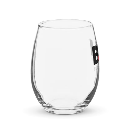 BFH – Better Fukn Half Stemless wine glass