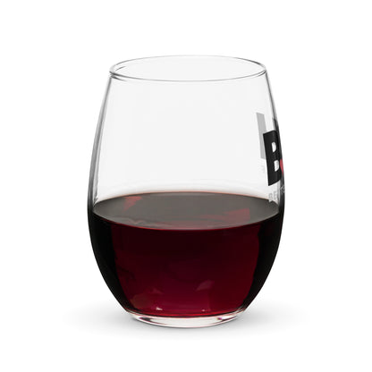 BFH – Better Fukn Half Stemless wine glass