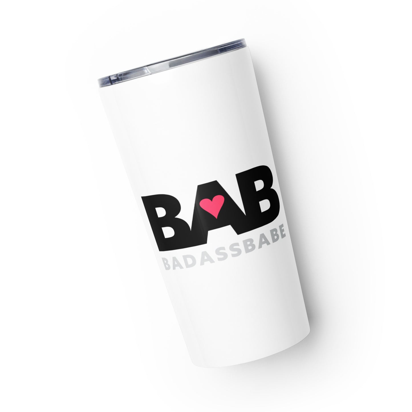 BABabe – Bad Ass Babe Tapered stainless steel tumbler