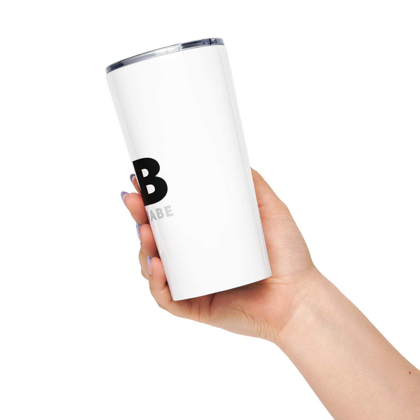 BABabe – Bad Ass Babe Tapered stainless steel tumbler