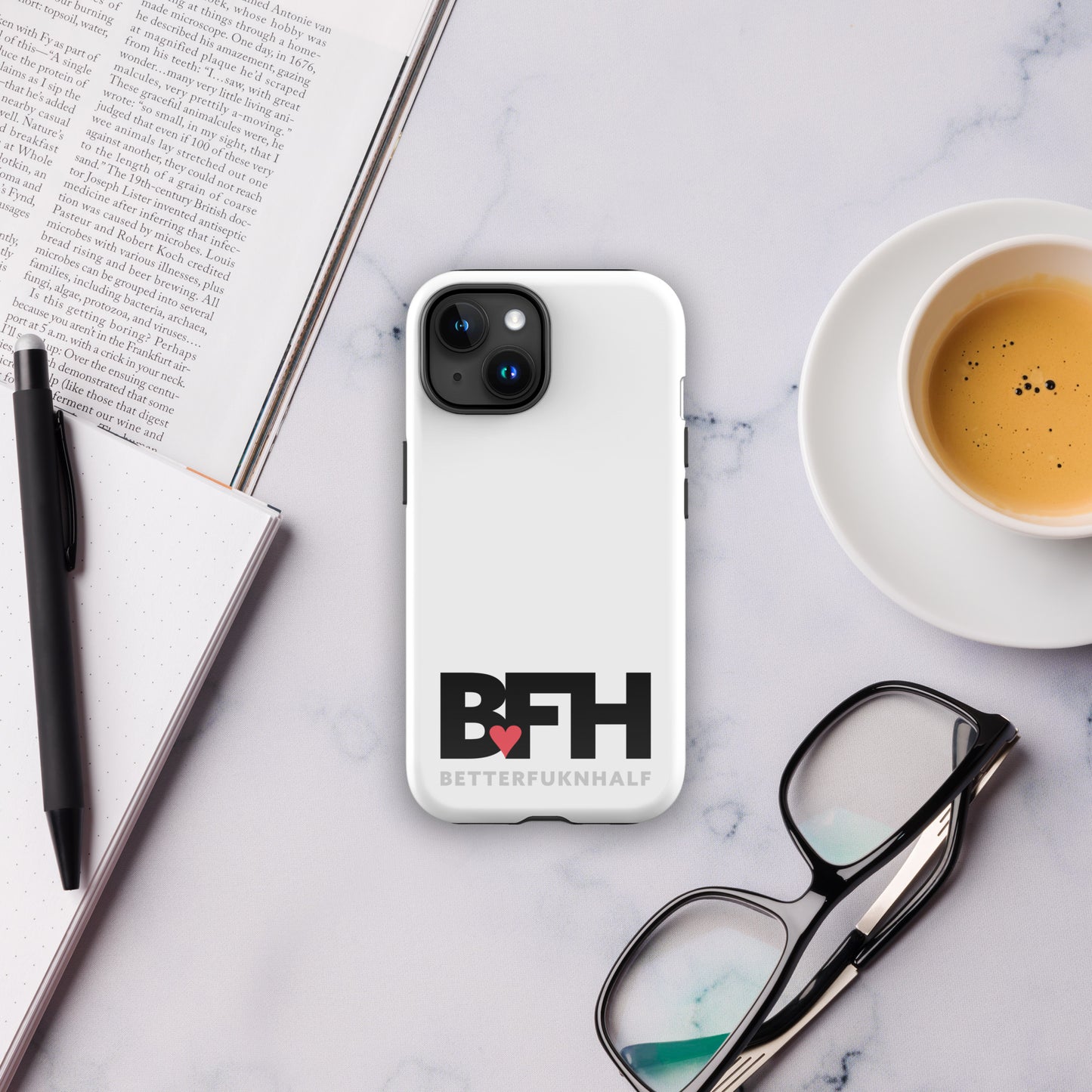Tough Case for iPhone® BFH – Better Fukn Half