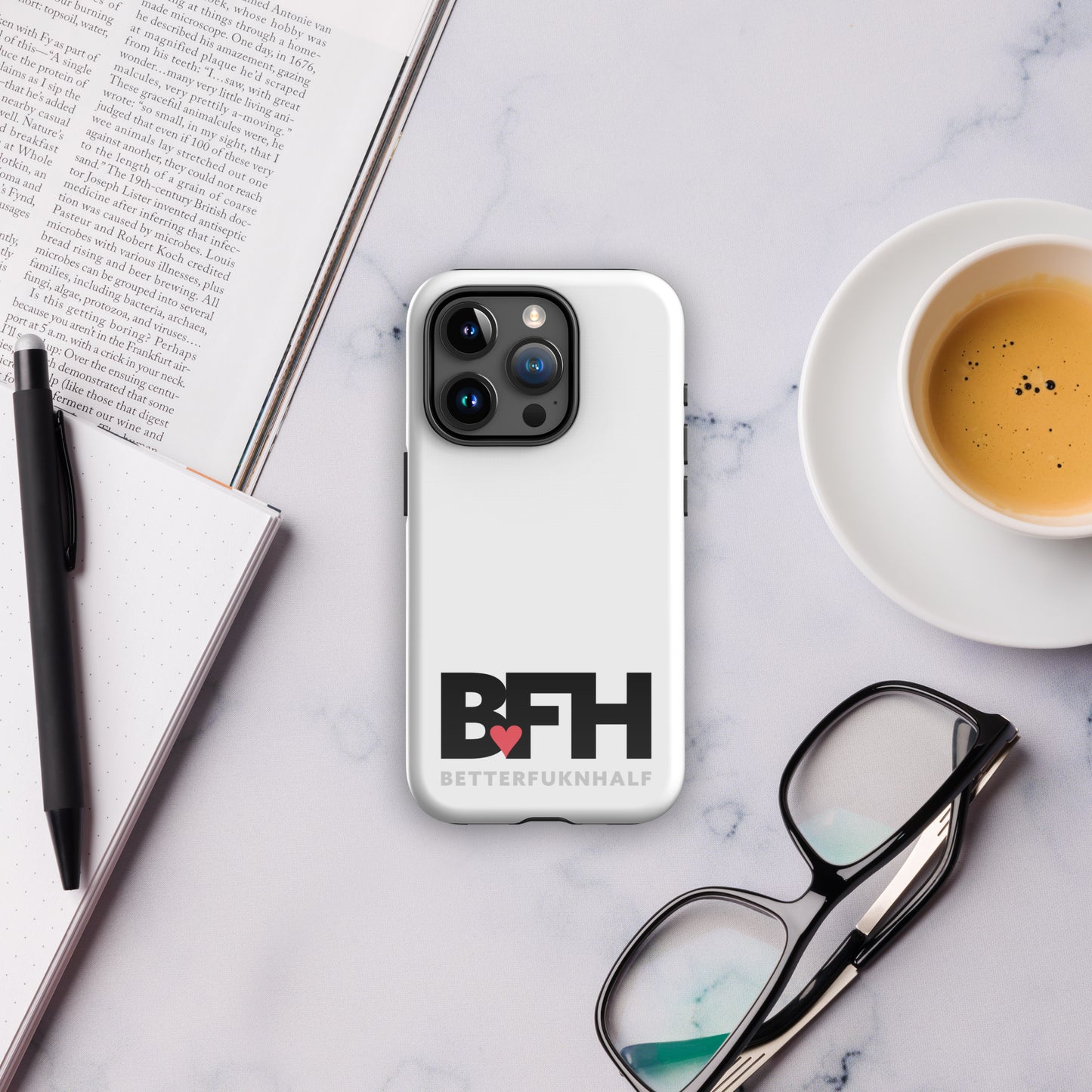 Tough Case for iPhone® BFH – Better Fukn Half