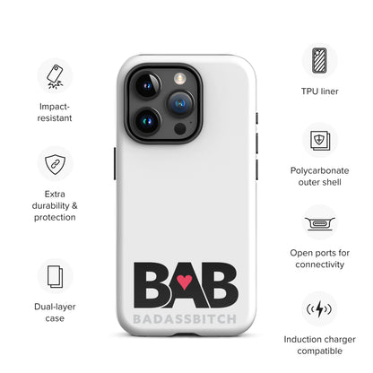 BAB – Bad Ass Bitch Tough Case for iPhone®