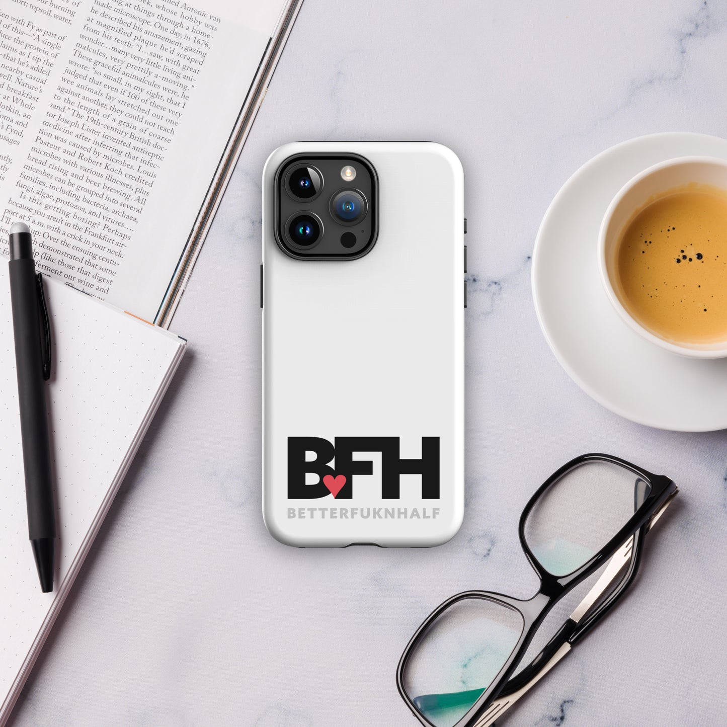 Tough Case for iPhone® BFH – Better Fukn Half