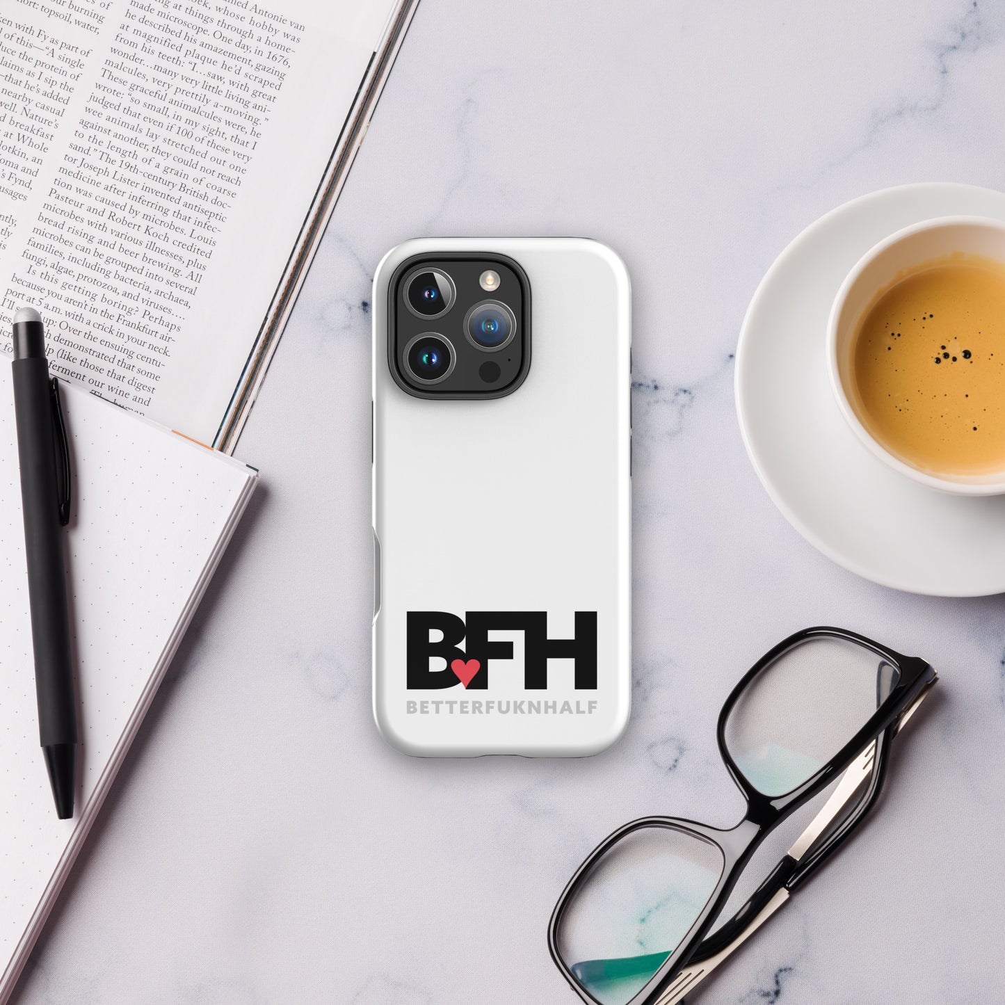 Tough Case for iPhone® BFH – Better Fukn Half