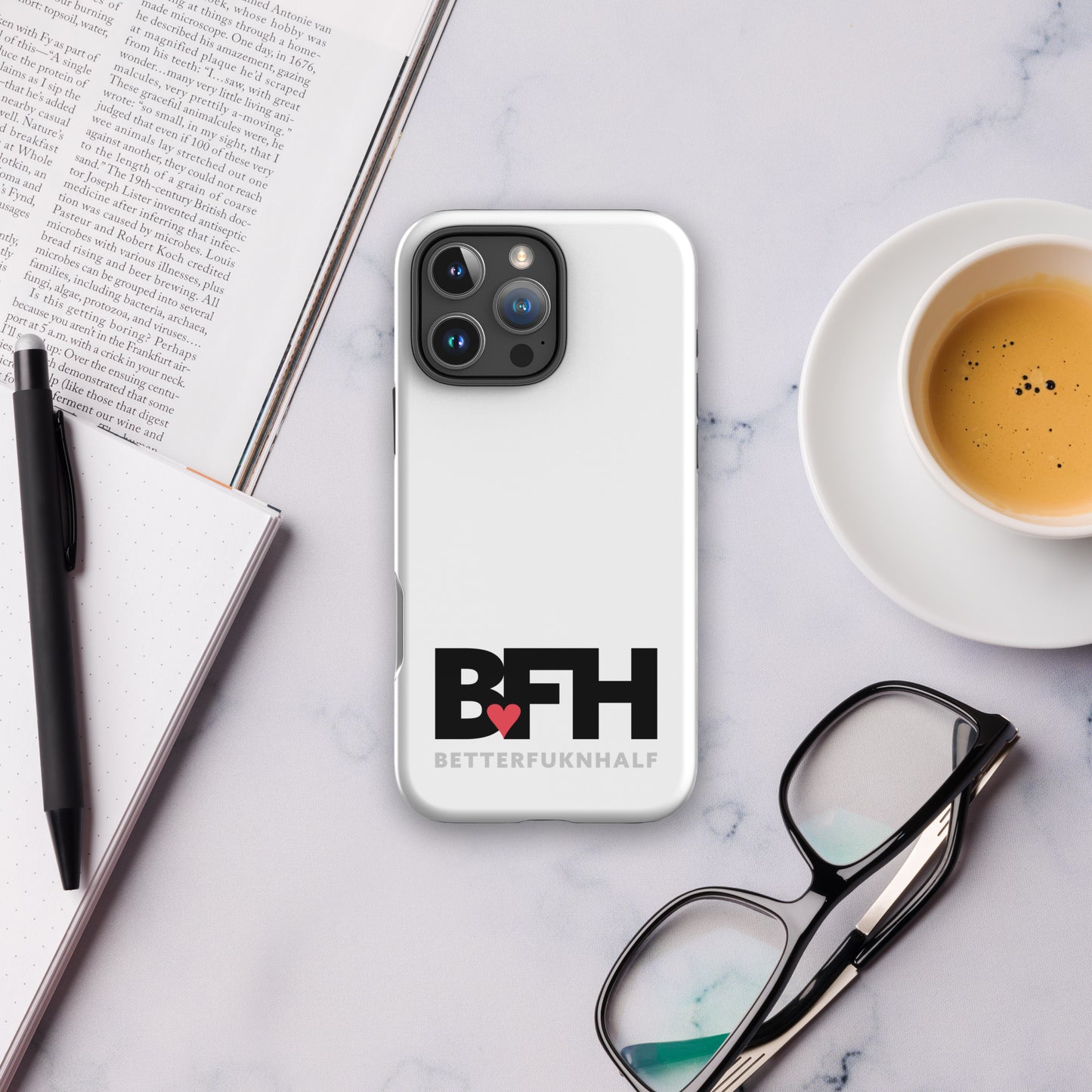 Tough Case for iPhone® BFH – Better Fukn Half