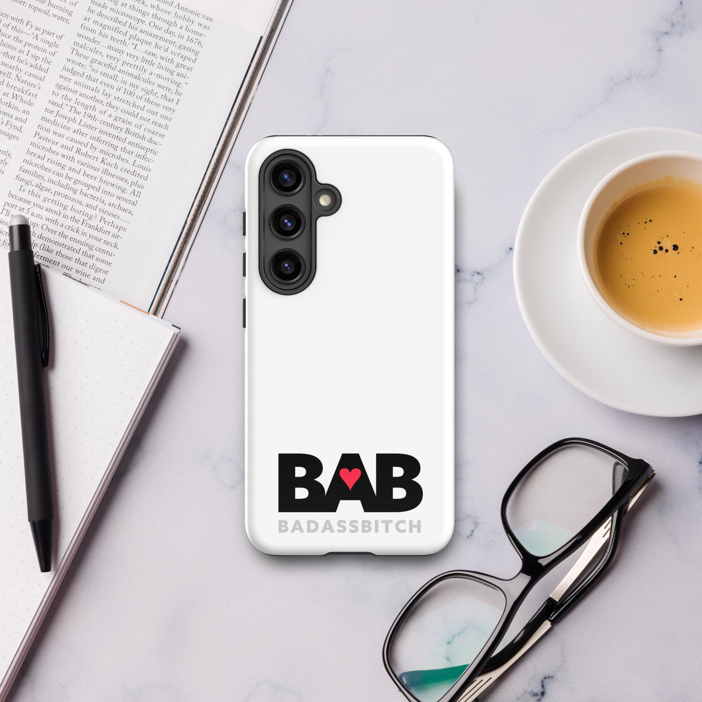 BAB – Bad Ass Bitch Clear Case for Samsung®