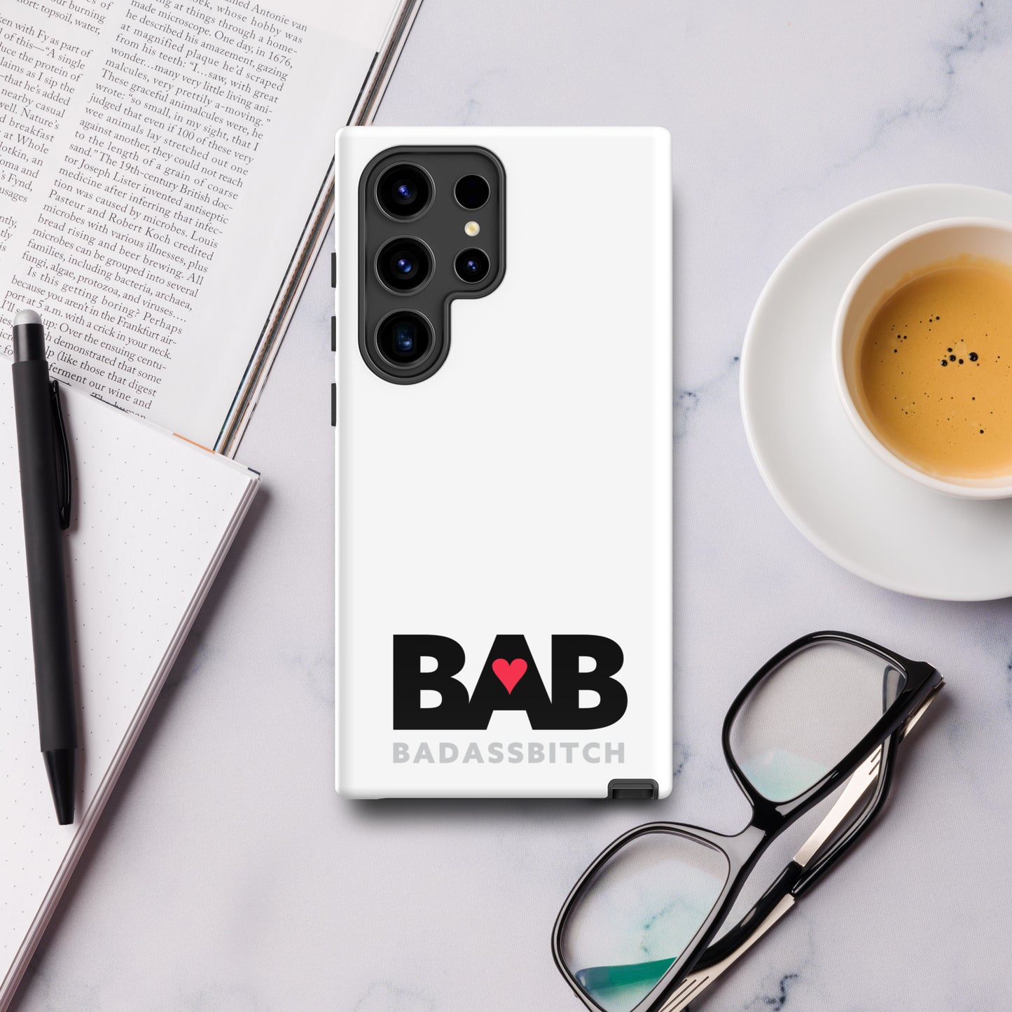 BAB – Bad Ass Bitch Clear Case for Samsung®