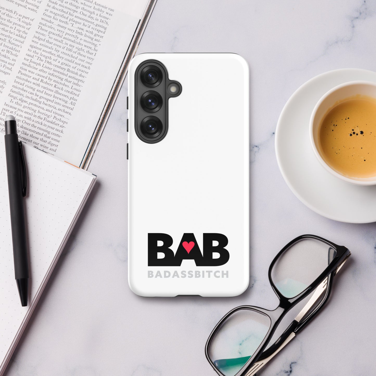 BAB – Bad Ass Bitch Clear Case for Samsung®