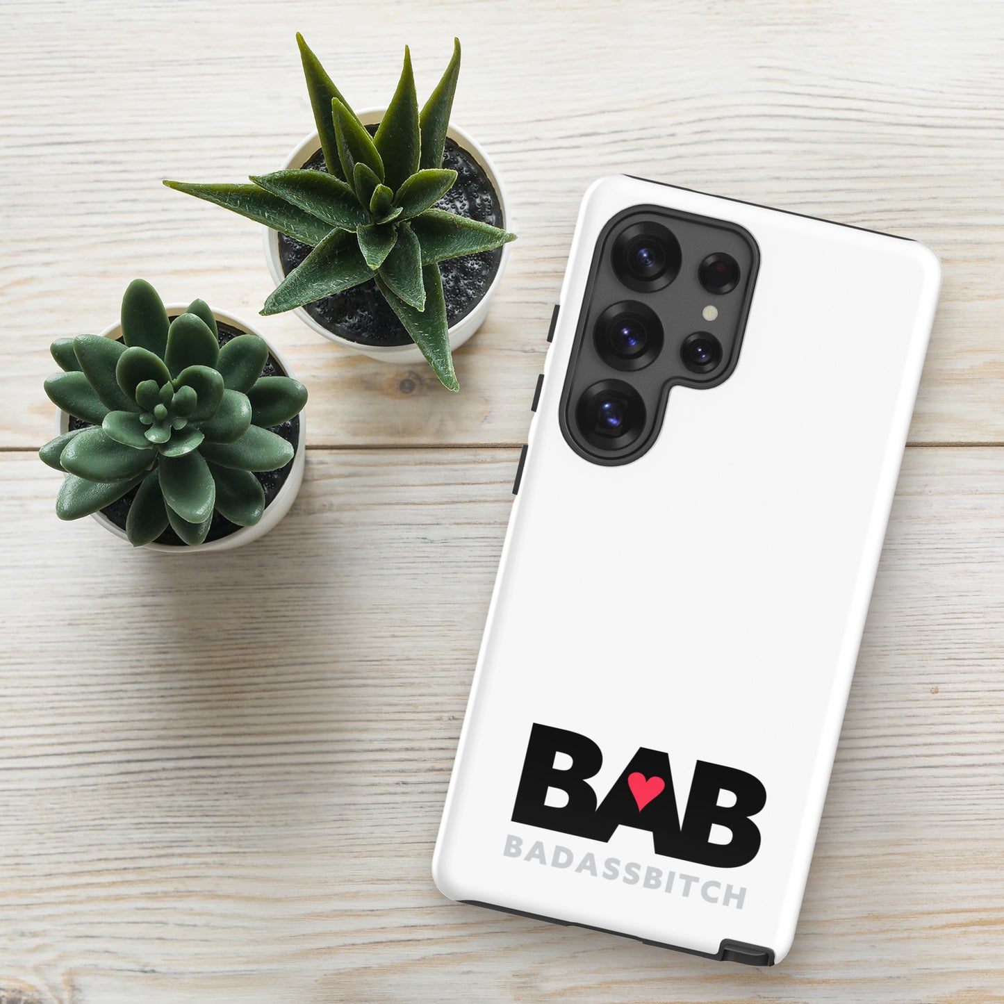 BAB – Bad Ass Bitch Clear Case for Samsung®