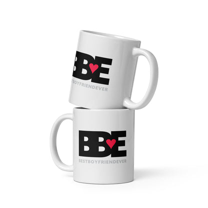 White glossy mug BBE – Best Boyfriend Ever
