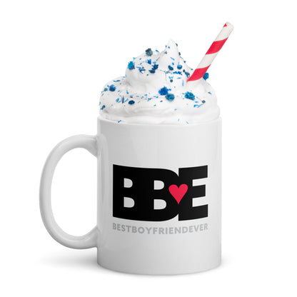 White glossy mug BBE – Best Boyfriend Ever