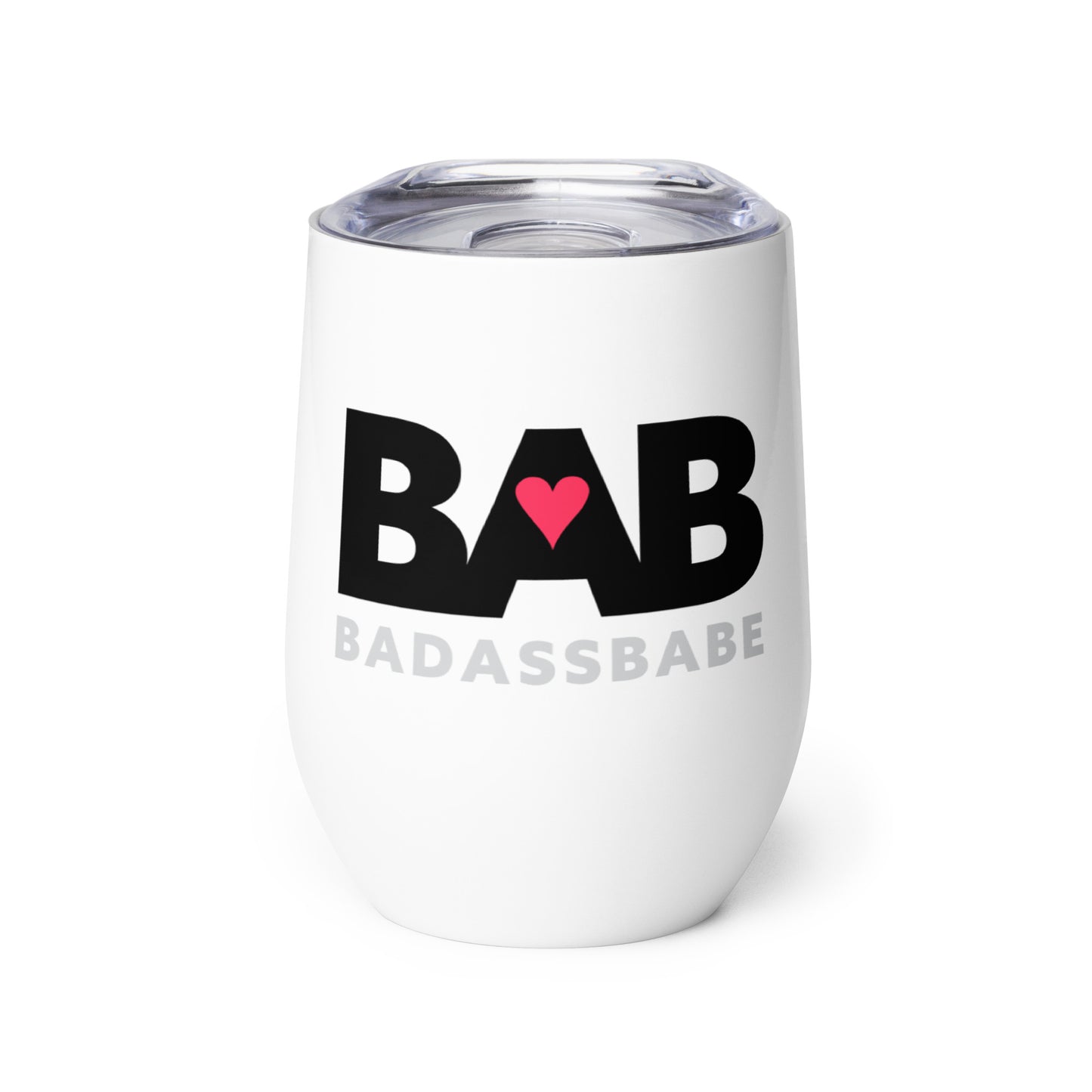 BABabe – Bad Ass Babe Wine tumbler
