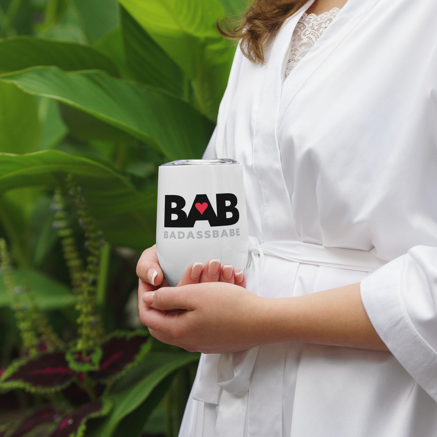 BABabe – Bad Ass Babe Wine tumbler