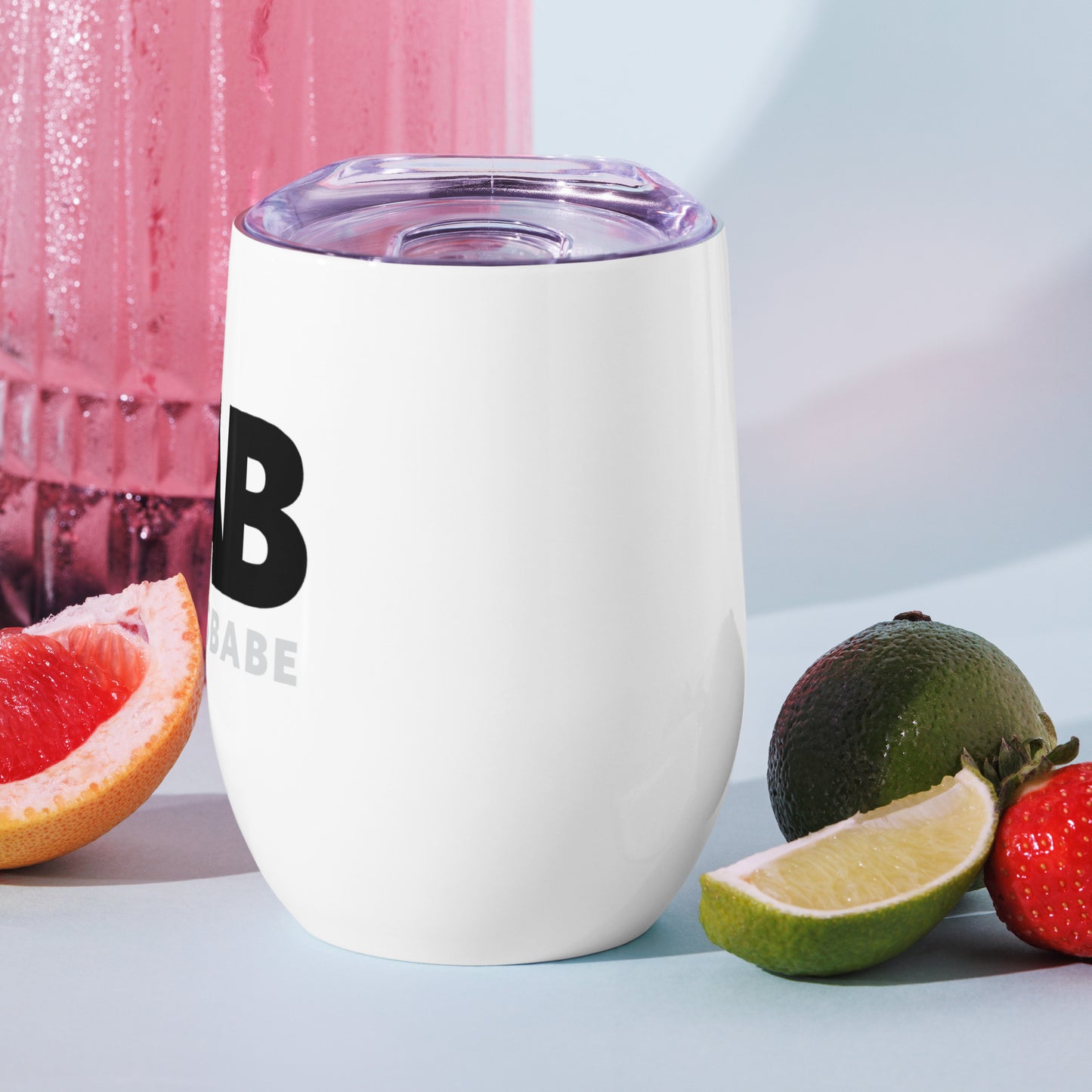 BABabe – Bad Ass Babe Wine tumbler